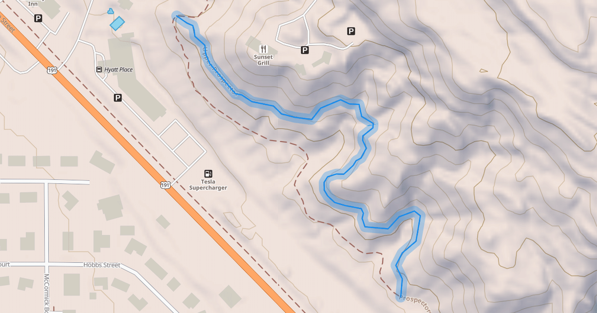 Map preview of Upper Prospector
