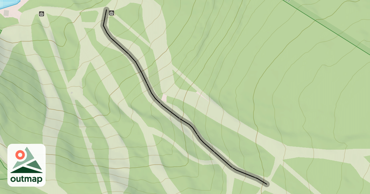 Map of Lower Runway