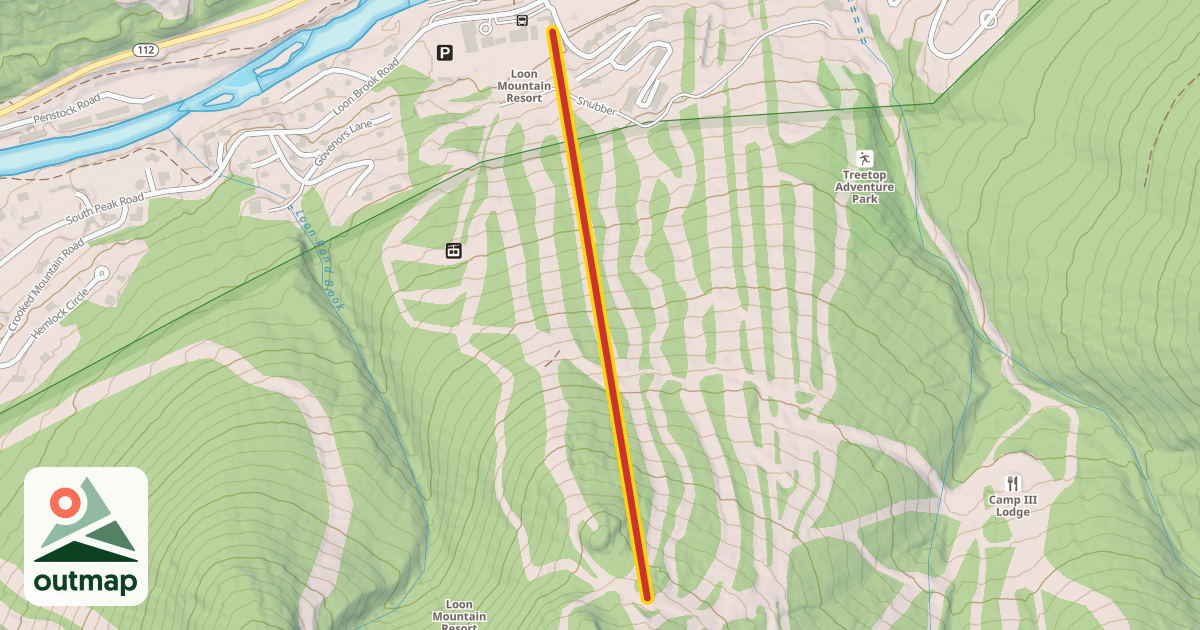 Map of Kancamagus 8