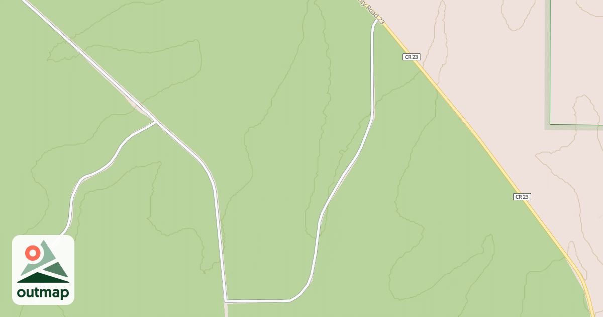 Map of USFS National Forest System Roads {64E73C03-B880-4395-A592-1D516D503A7E}