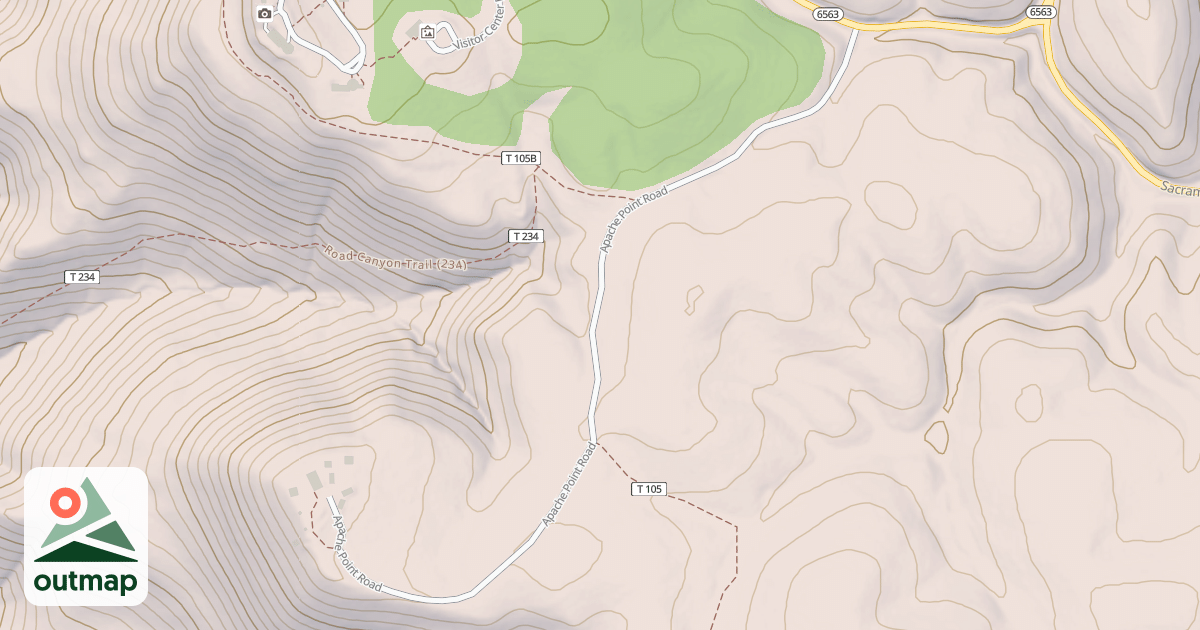 Map of APACHE POINT OBSERVATORY