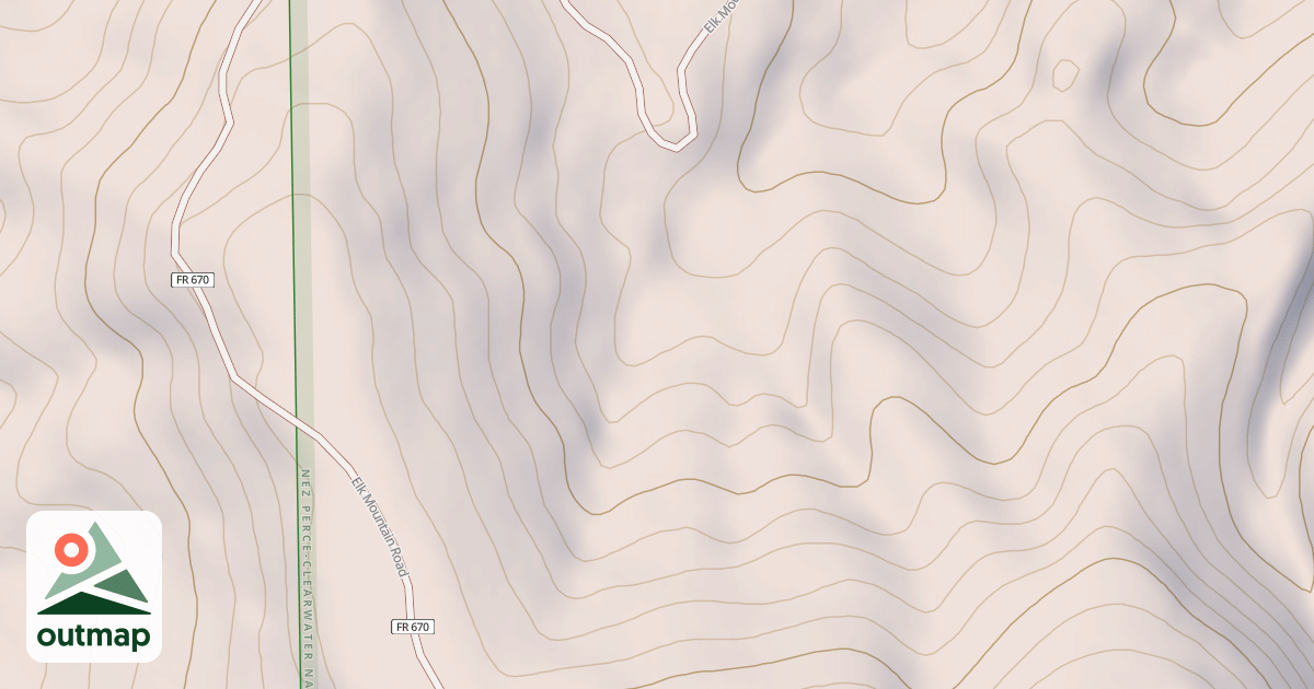 Map of LODGE CREEK A