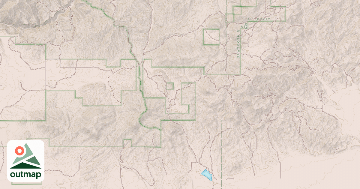 Map of HUNTER CR