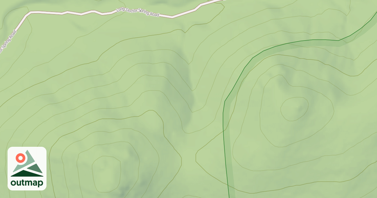Map of LONG DOCTOR SPUR A