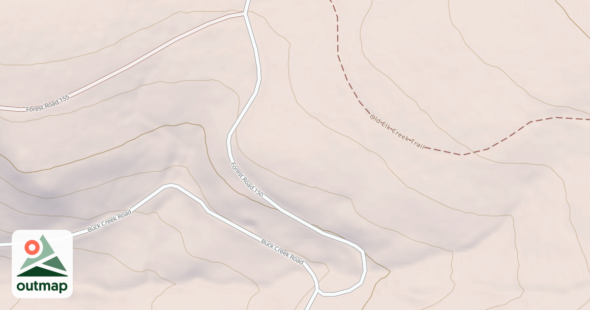Map of USFS National Forest System Roads {51DA2D9B-5D92-4B73-B904-F8ECB5CB4568}