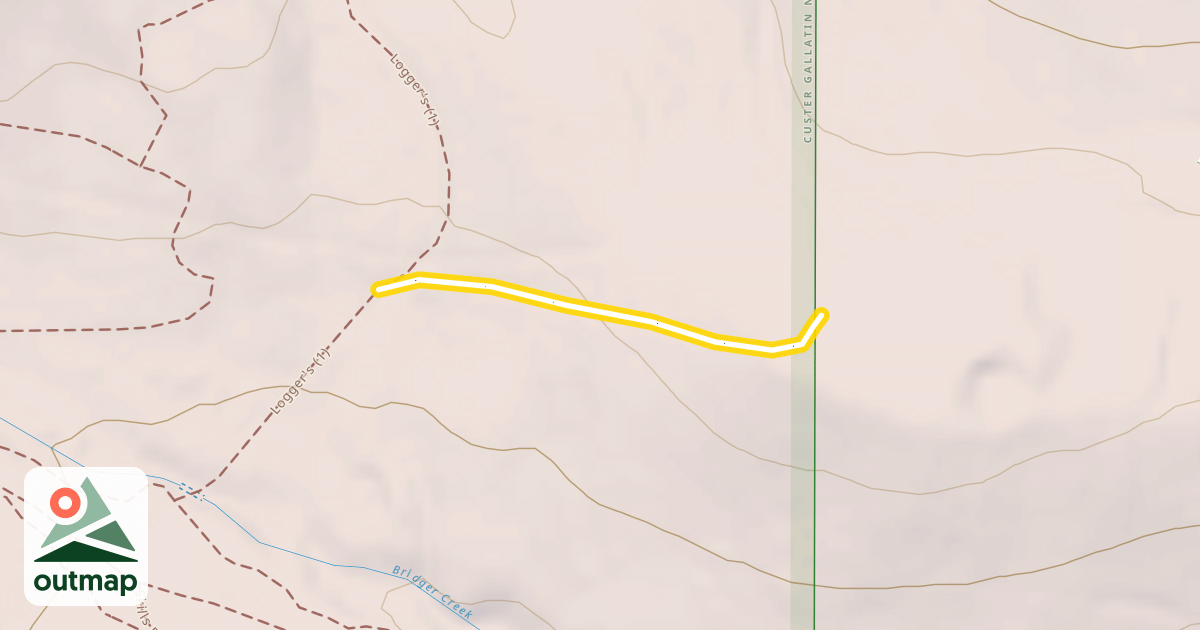 Map of Lookout Trail