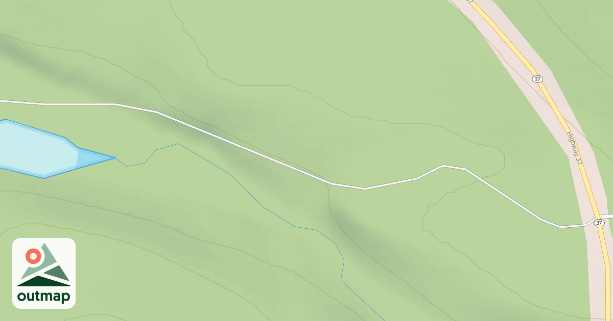 Map of CRIPPLE HORSE RESERVOIR ACCESS