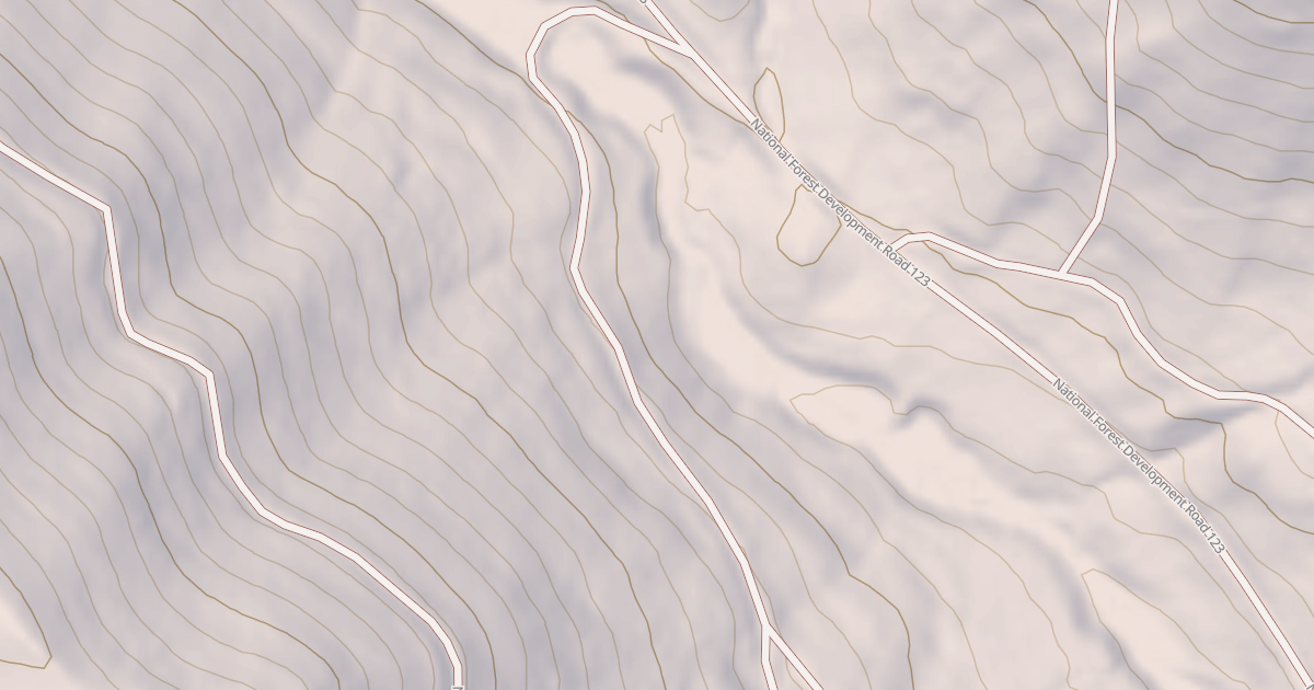Map preview of GROUSE CREEK RIDGE CUTOFF