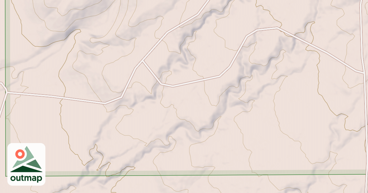 Map of BARLOW CREEK SHORTCUTS