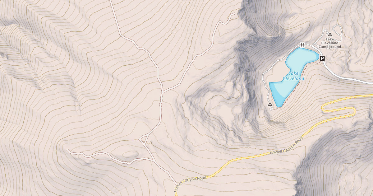 Map preview of MT HARRISON ELECT SITE