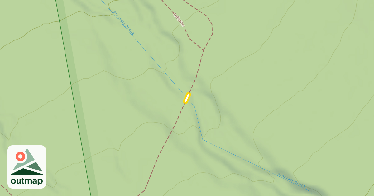 Map of Old Race Trail
