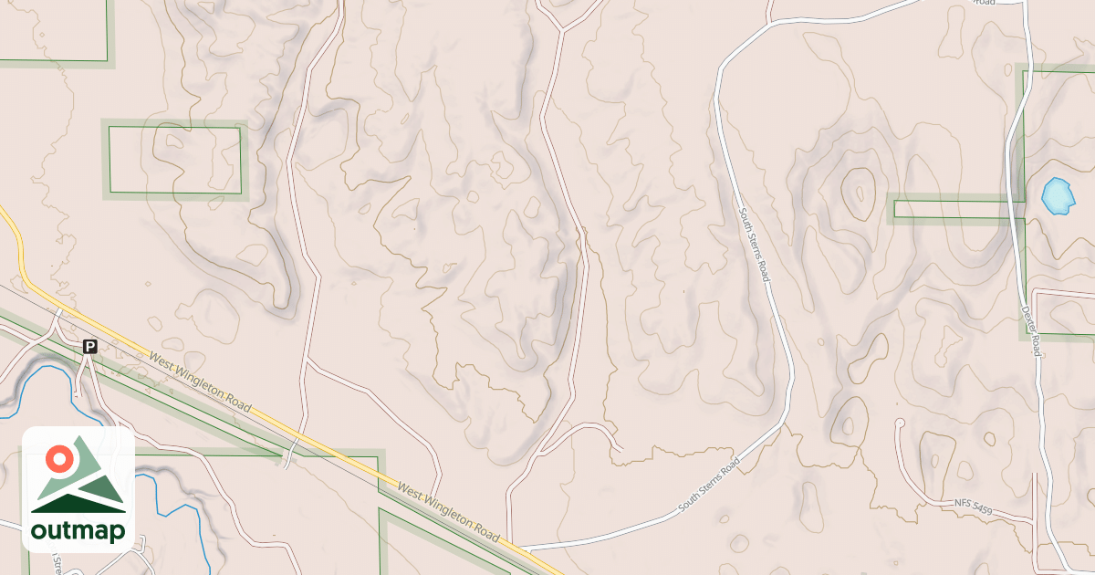Map of 6458