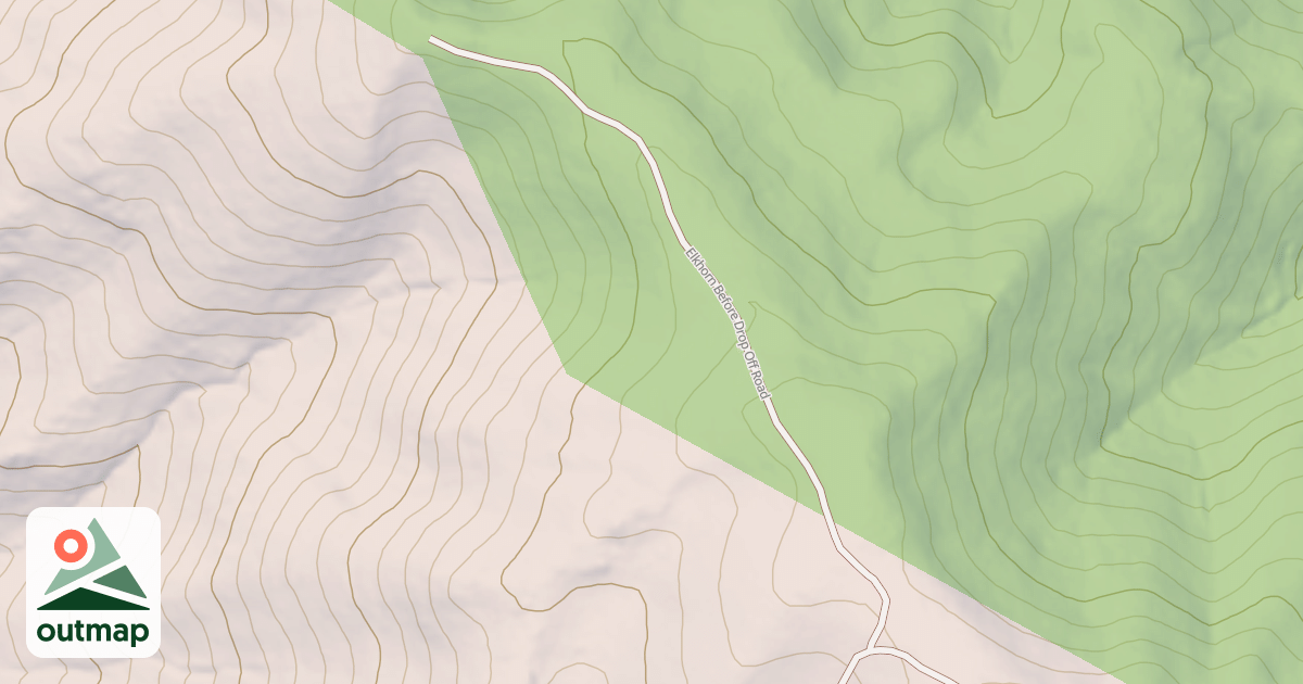 Map of ELKHORN BEFORE DROP OFF