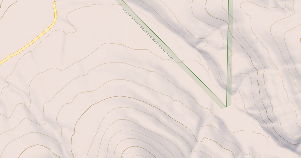 Map preview of USFS Motor Vehicle Use Map Roads {6E14C46F-5764-47CD-8DCA-DC1986F3965B}