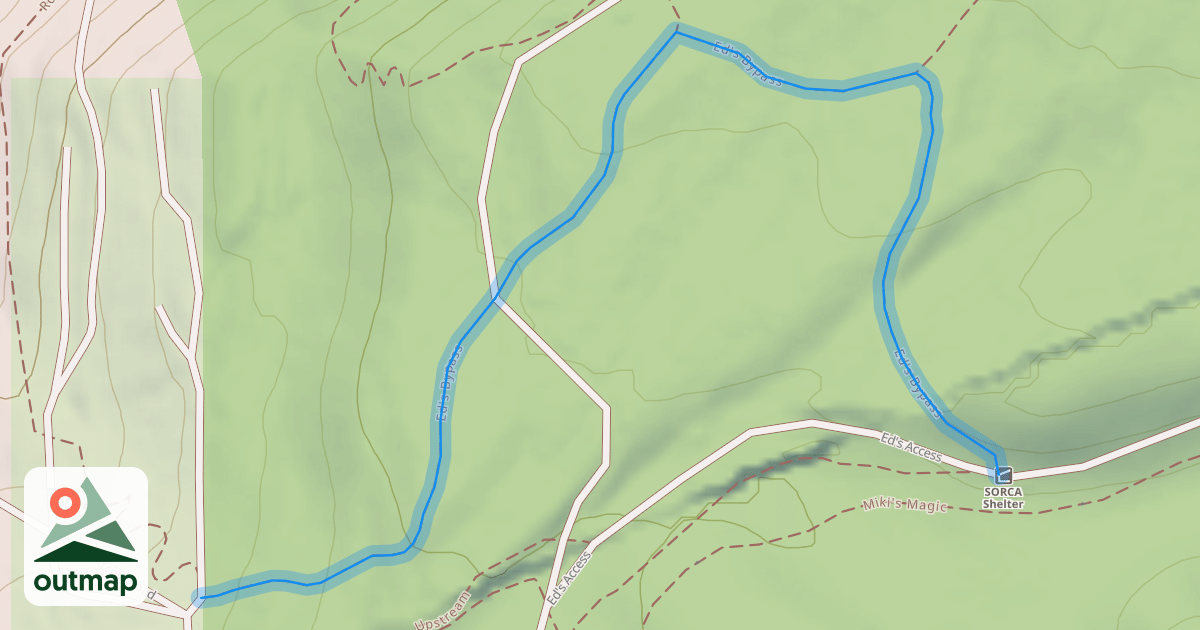 Map of Ed's Bypass