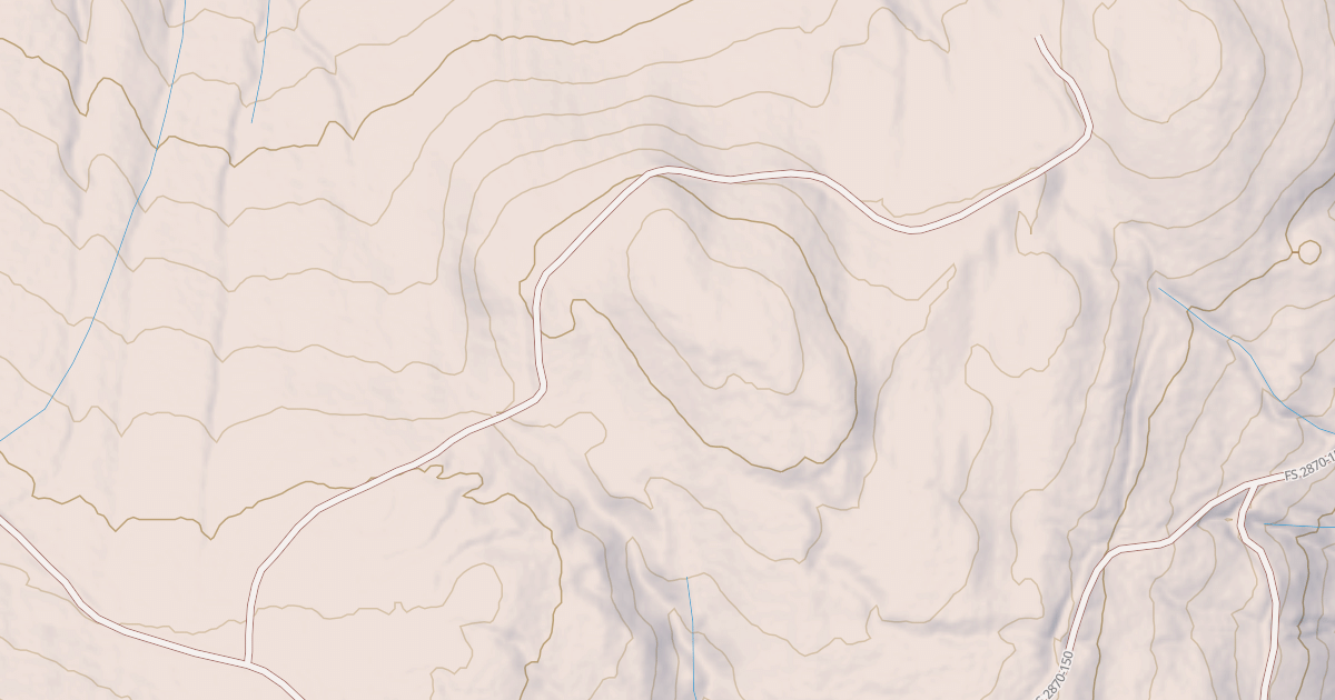 Map preview of USFS National Forest System Roads {35C64666-CE83-494A-9485-0A6AA7496530}