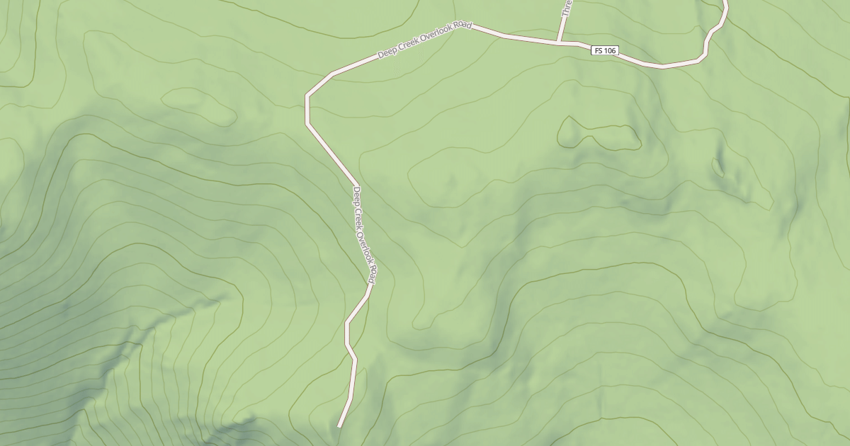 Map preview of DEEP CREEK OVERLOOK