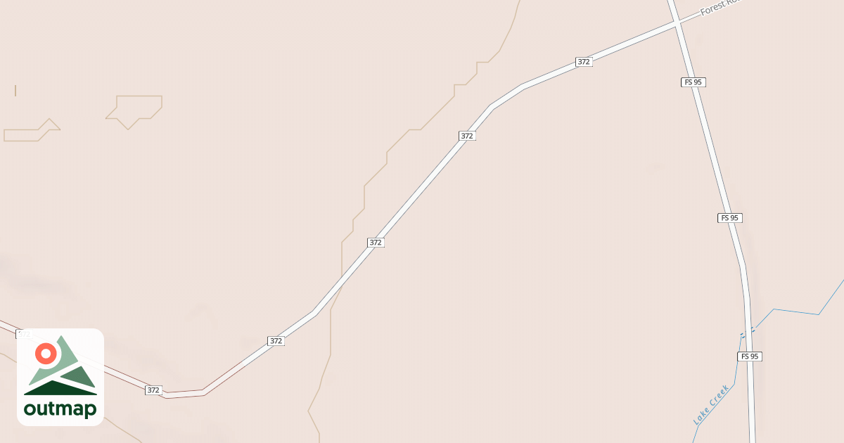 Map of ROSS SPRINGS SERVICE ROAD