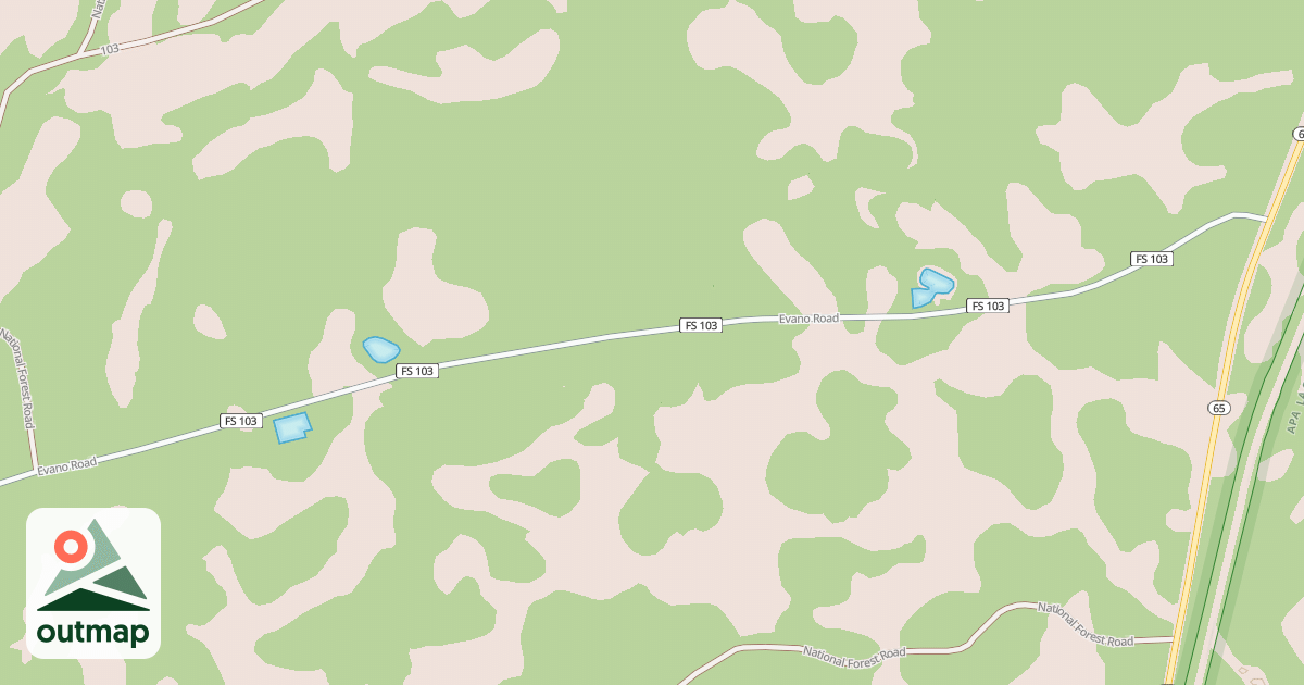 Map of HOSFORD