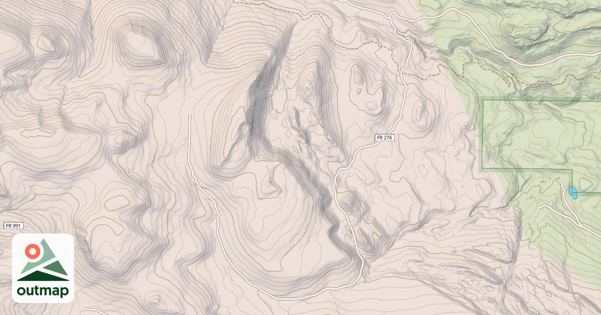 Map of DEER CREEK