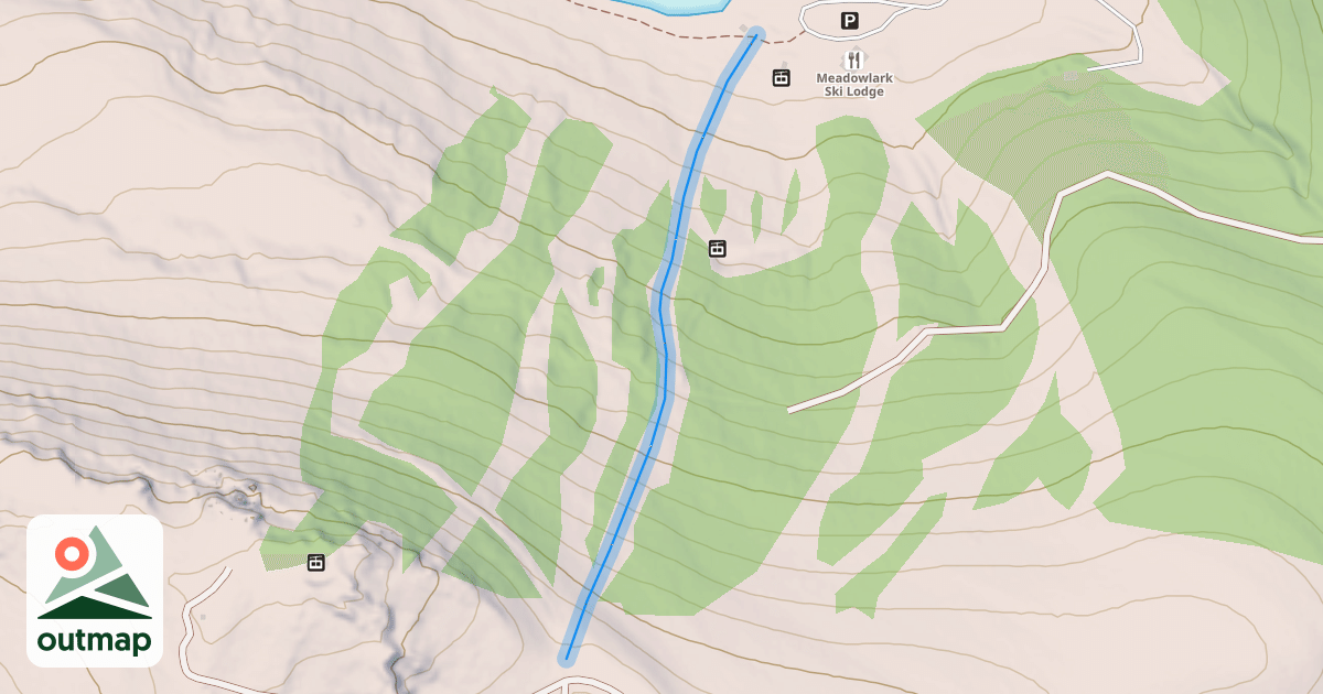 Map of Crazy Horse