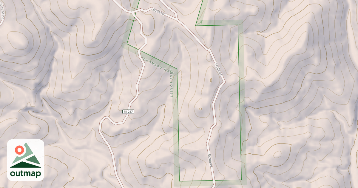Map of SCRIBNER