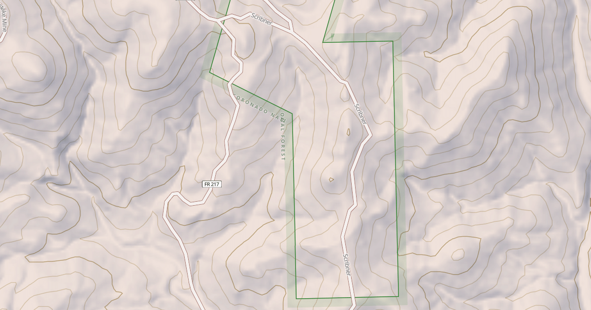 Map preview of SCRIBNER