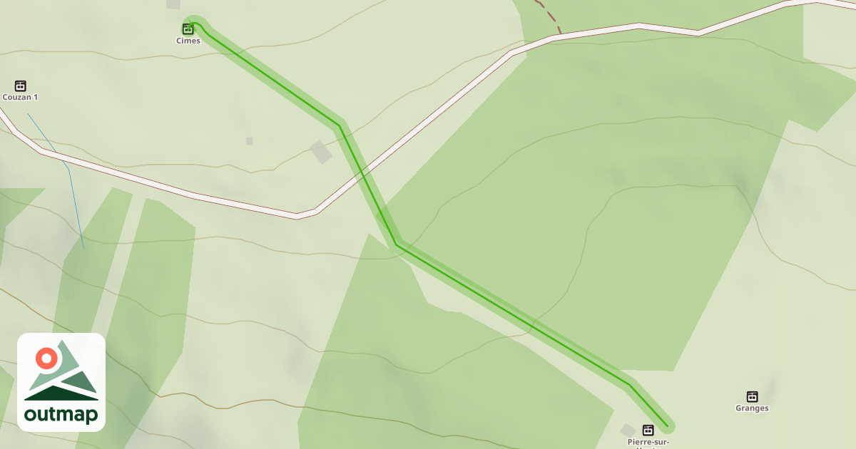Map of Le Replat