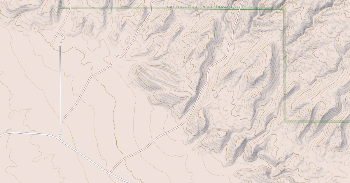 Map preview of Stockman Trail Road