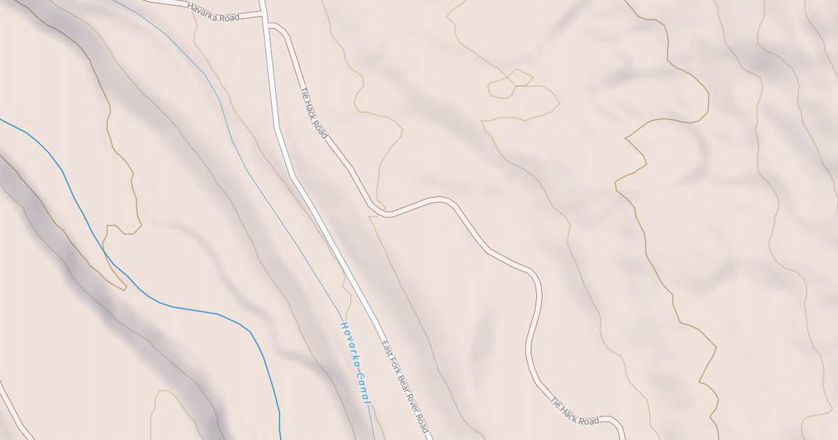 Map preview of EAST FORK EAST