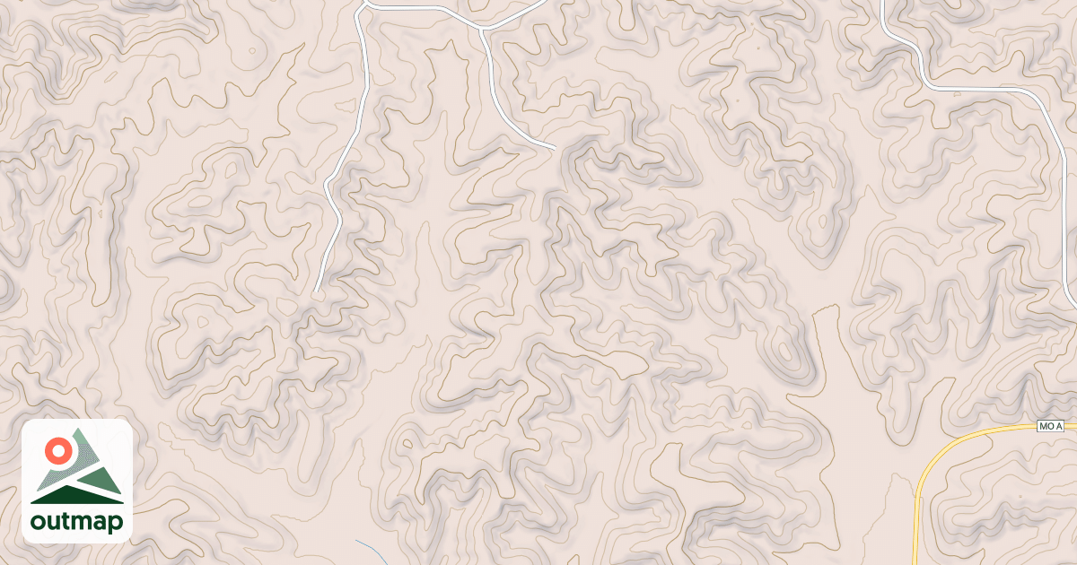 Map of TICK HOLLOW
