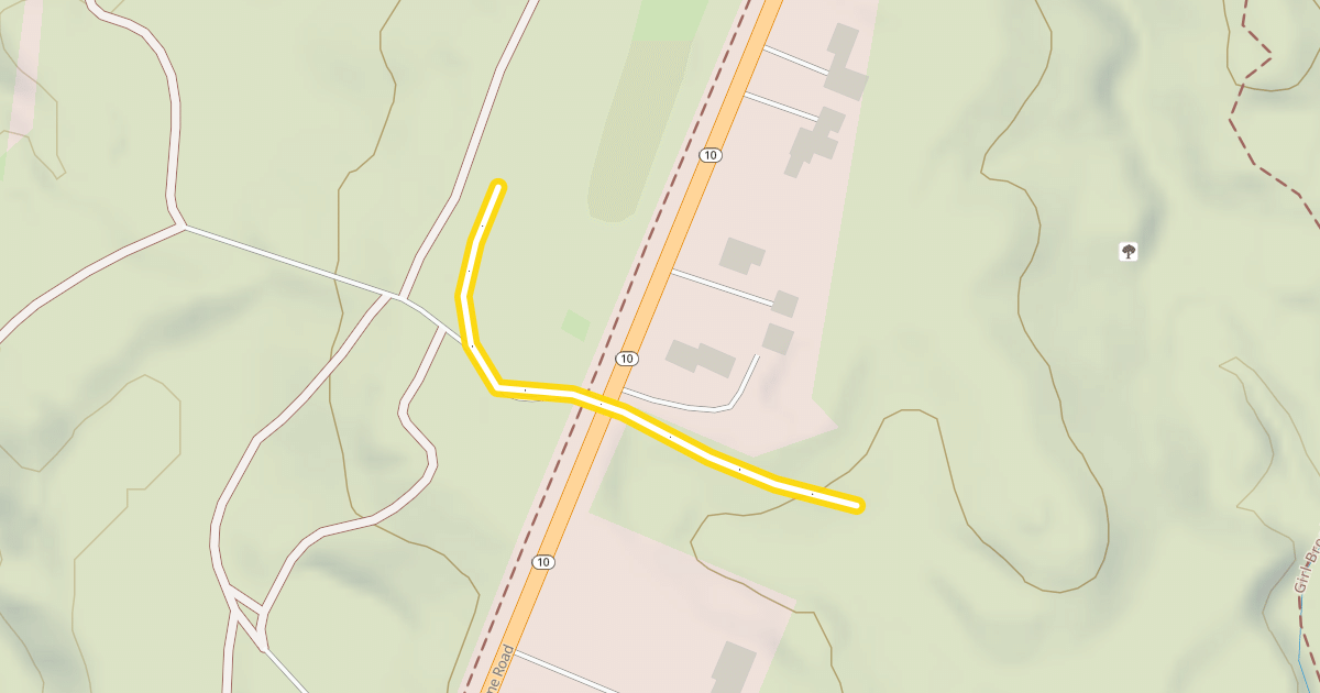 Map preview of Golf Course / Garipay Connector