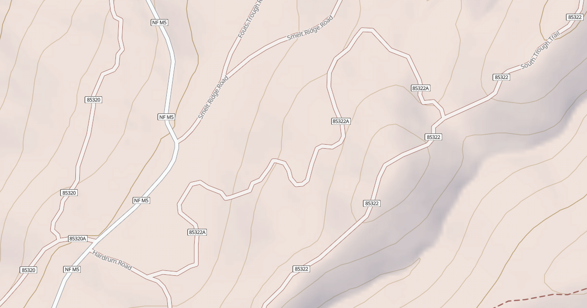 Map preview of SOUTH TROUGH SPUR A