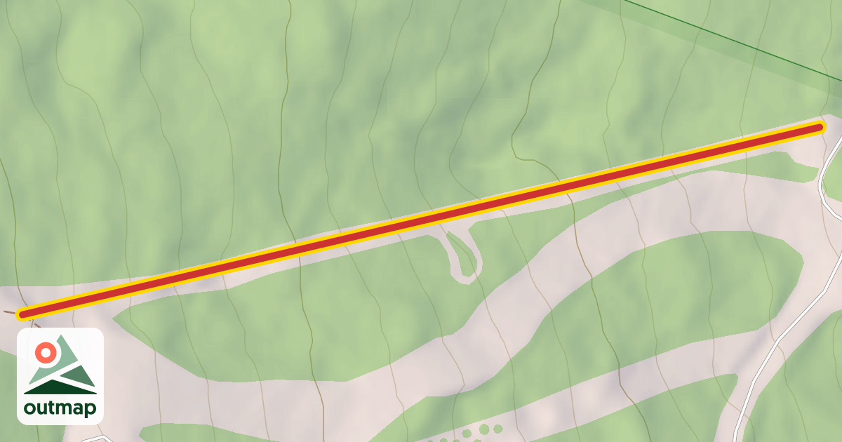 Map of Alpine Training Venue Poma