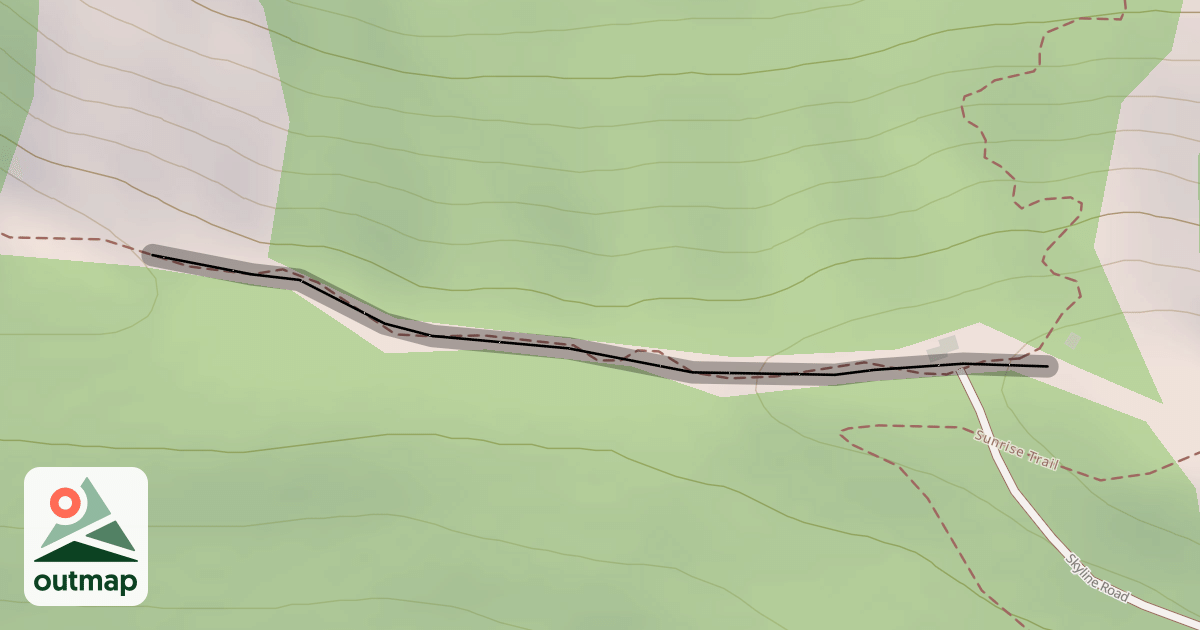 Map of Hanna Ridge