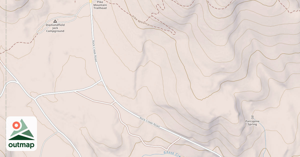Map of OAKLEY-ROGERSON
