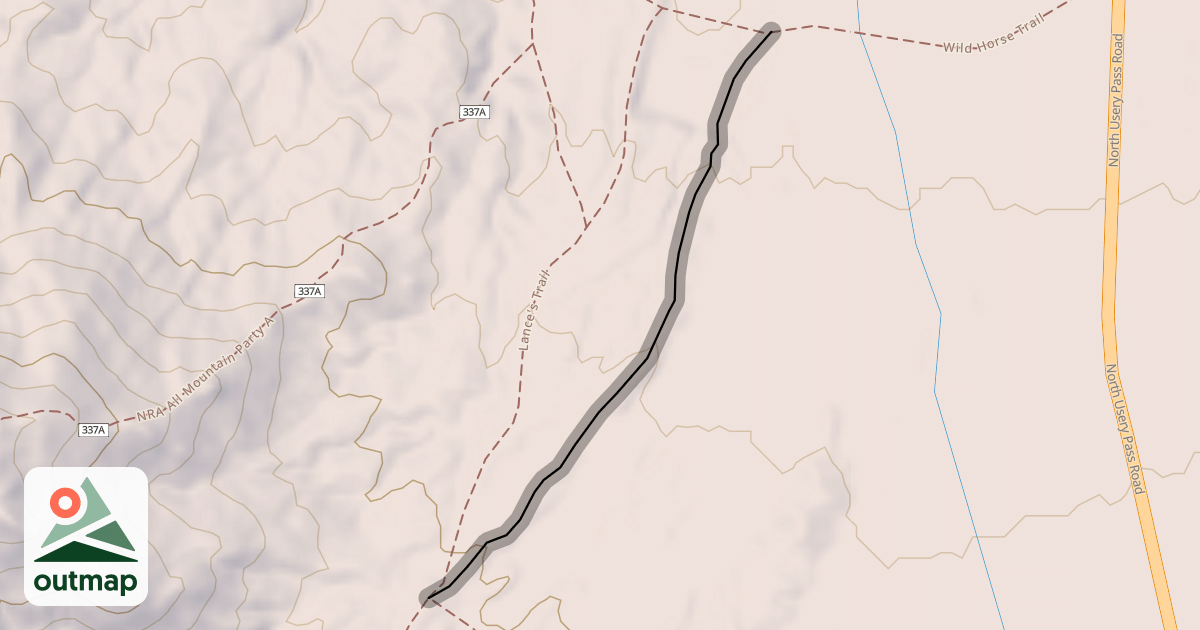 Map of NRA: All Mountain Park 3