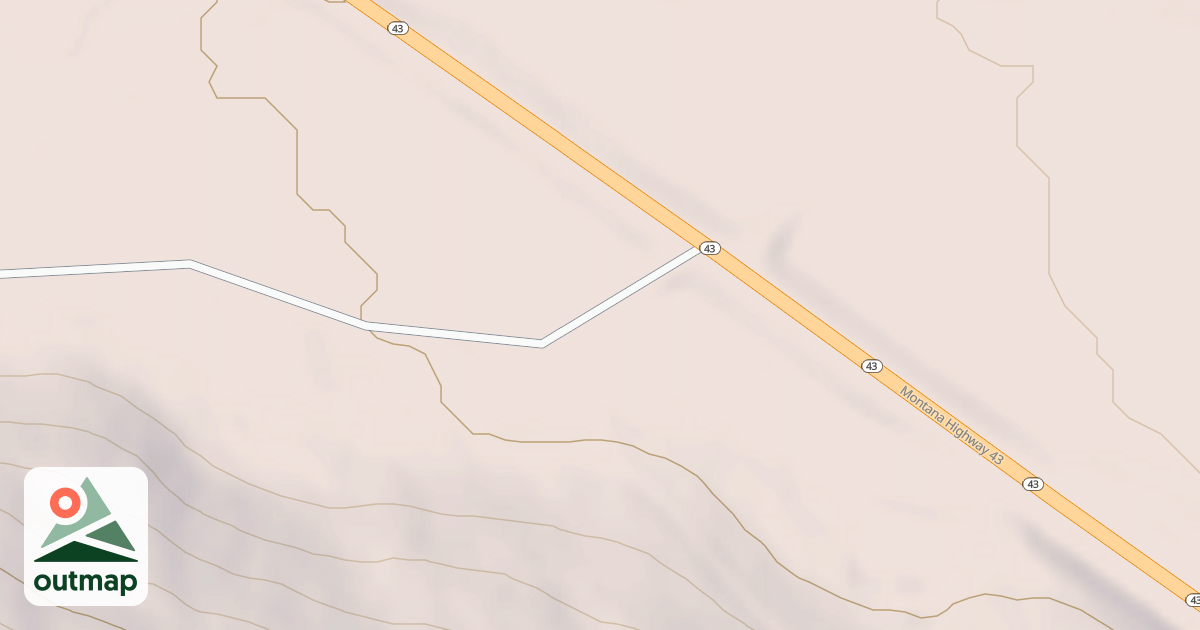 Map of BLM National GTLF Public Motorized Roads 6a445950-475a-4f36-a045-1750c04d1b51