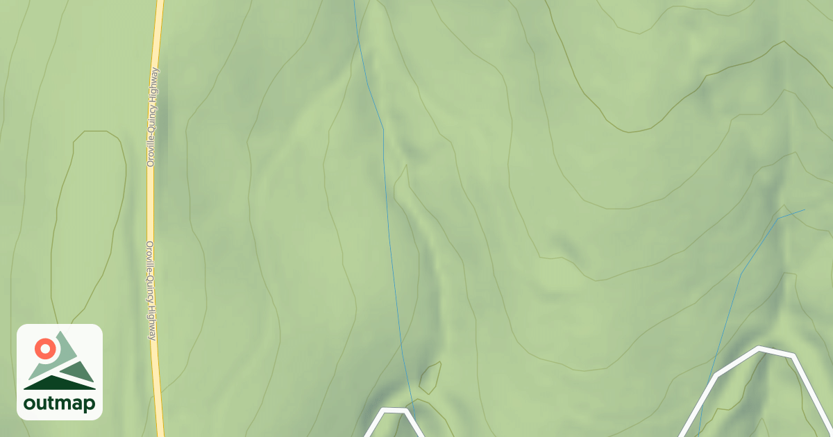Map of ORO-QUINCY SPUR E