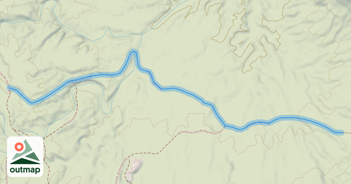 Map of Stucki Spring