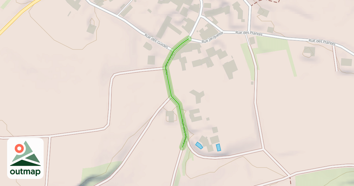Map of Rue des Roises