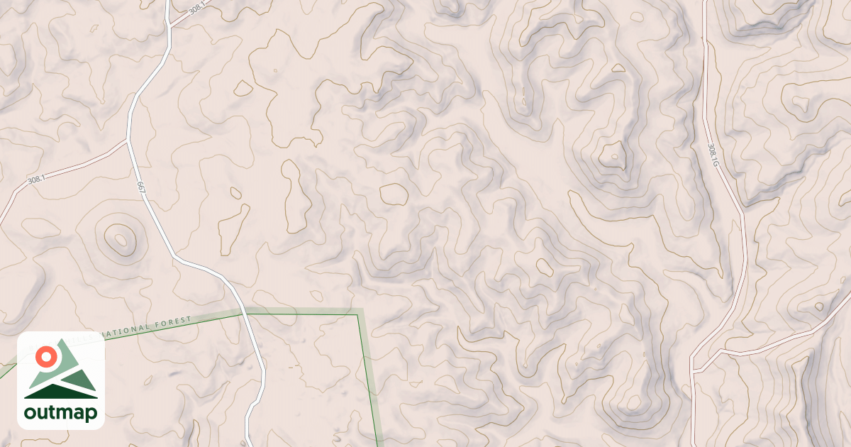 Map of HAY CREEK BR 1G