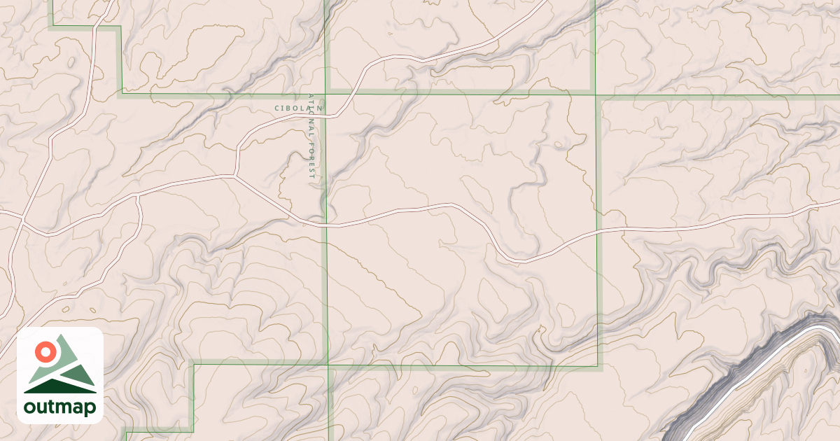 Map of USFS Motor Vehicle Use Map Roads {DF4D627E-9A77-4127-8101-852EC4D66108}