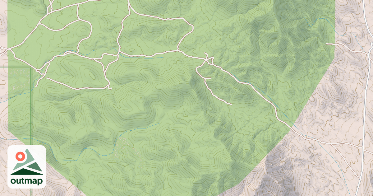 Map of FOUR MILE SPRING BYPASS