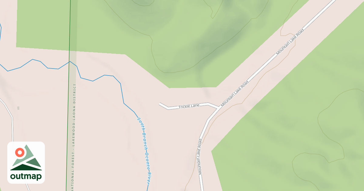 Map of FR 2316J