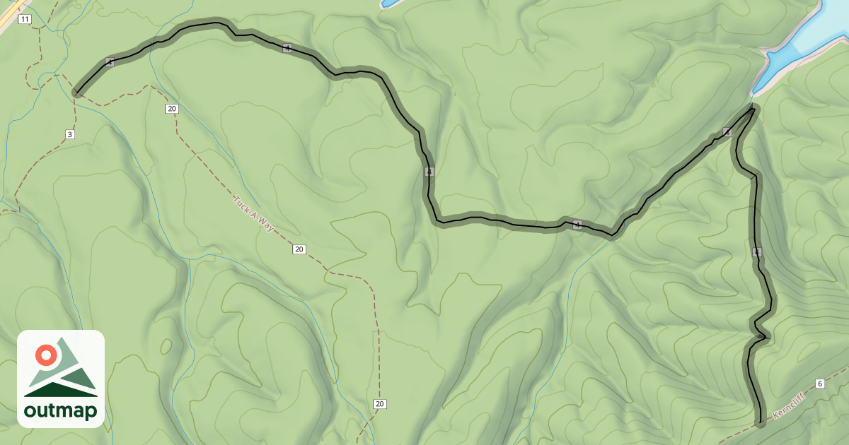 Map of Upper Comet