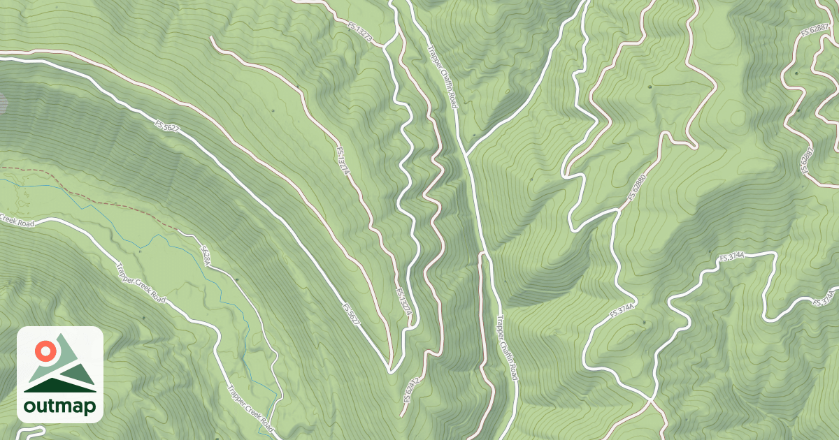 Map of (FDR) LITTLE TRAPPER