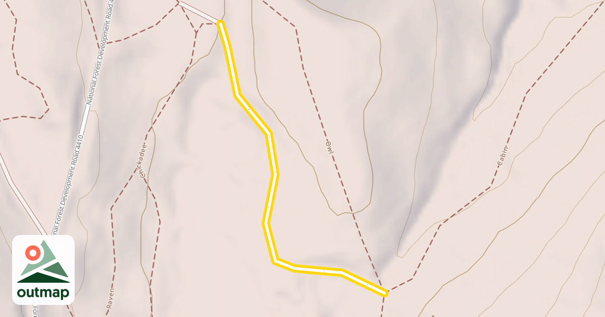 Map of Chickadee Connector