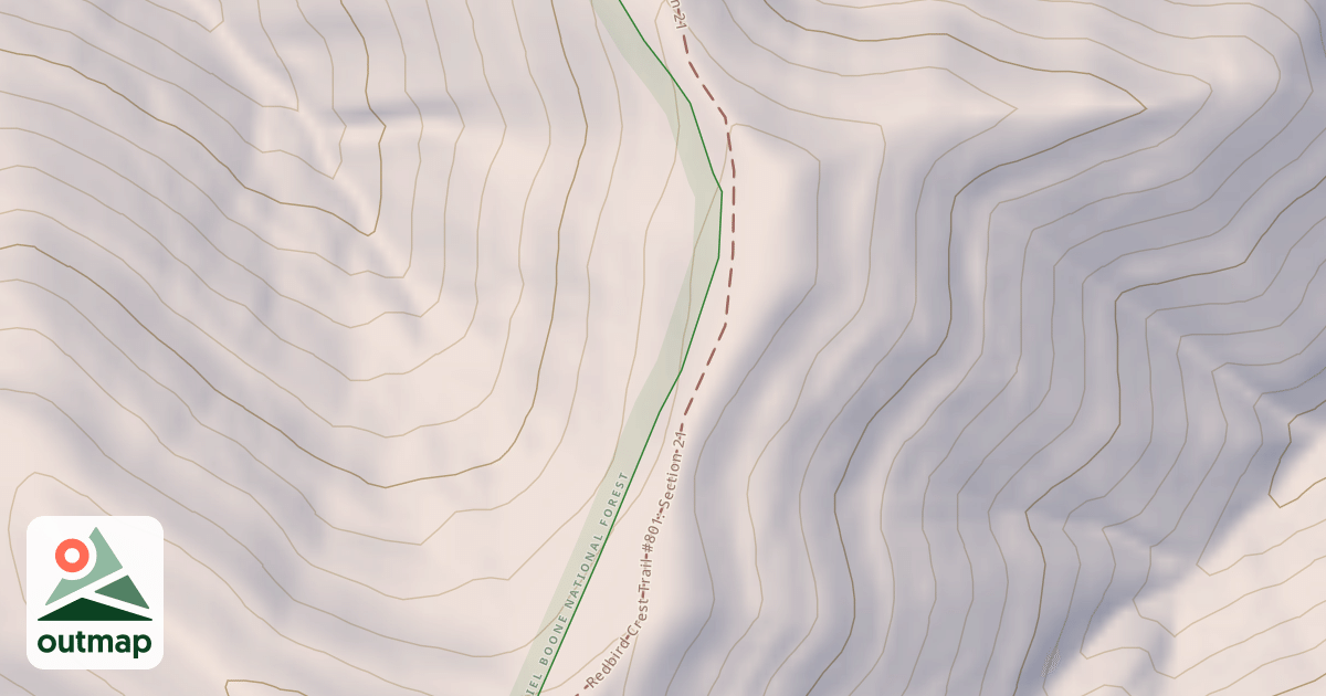 Map of Redbird Crest