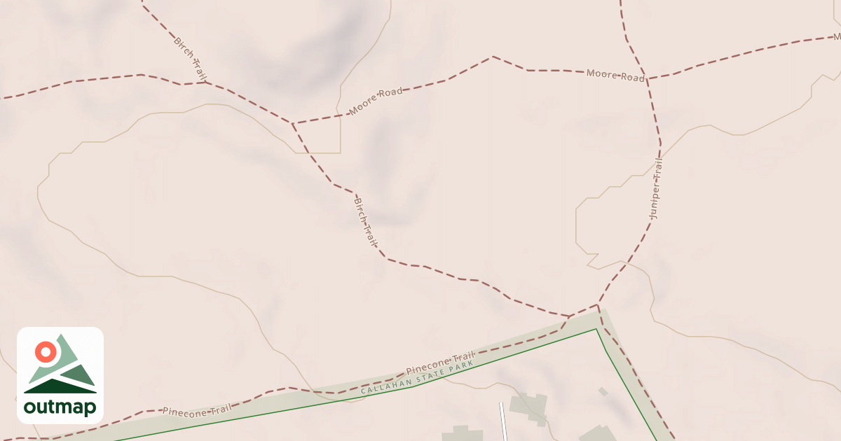 Map of Birch Trail